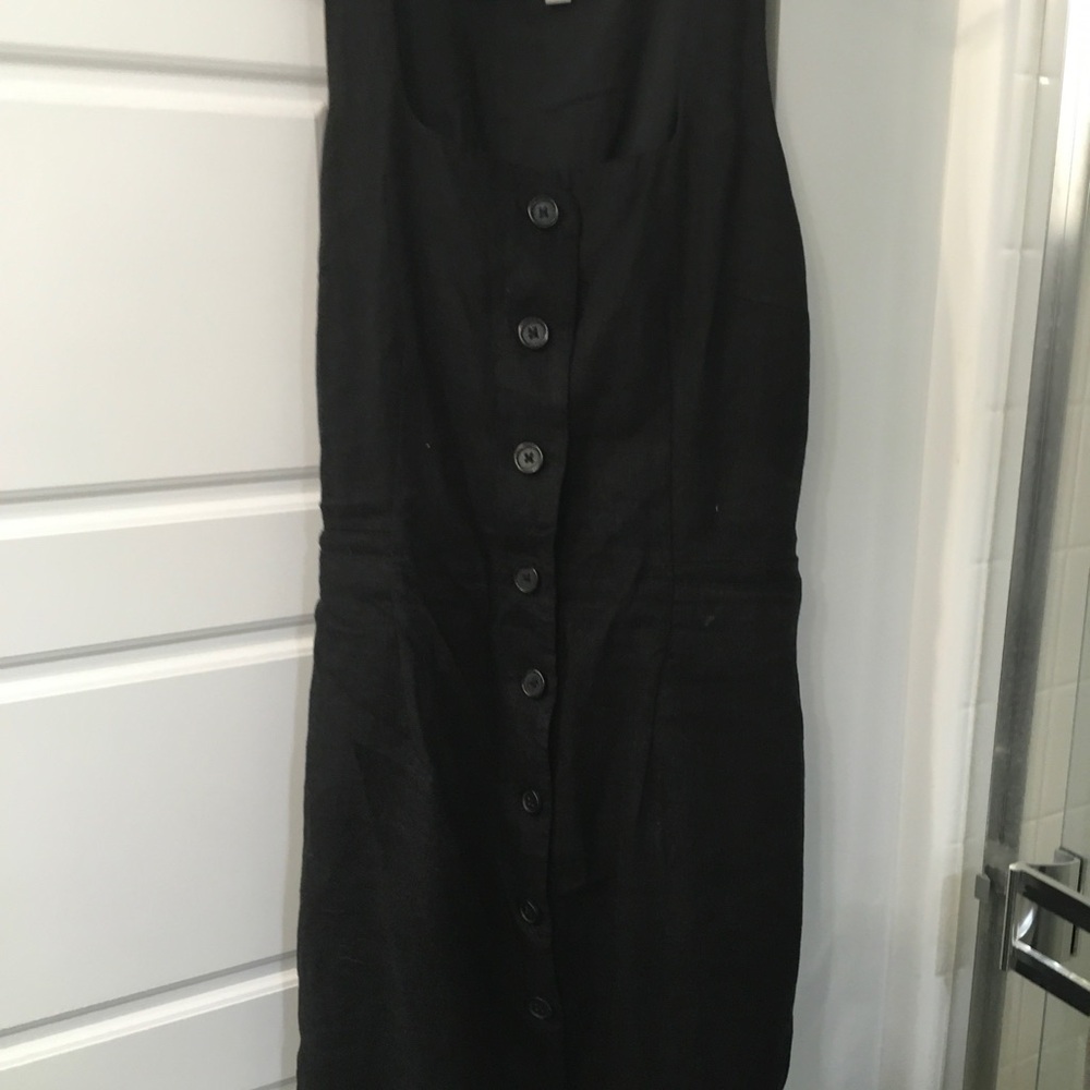 a new day Black Sleeveless Midi Dress